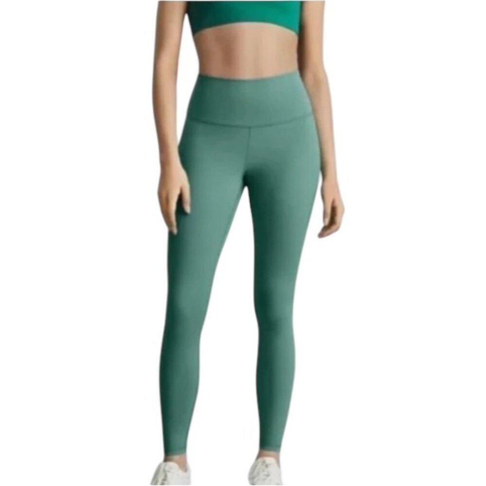 NEW Everlane Women's The Perform Ankle Leggings, Size Medium, Soft Green
